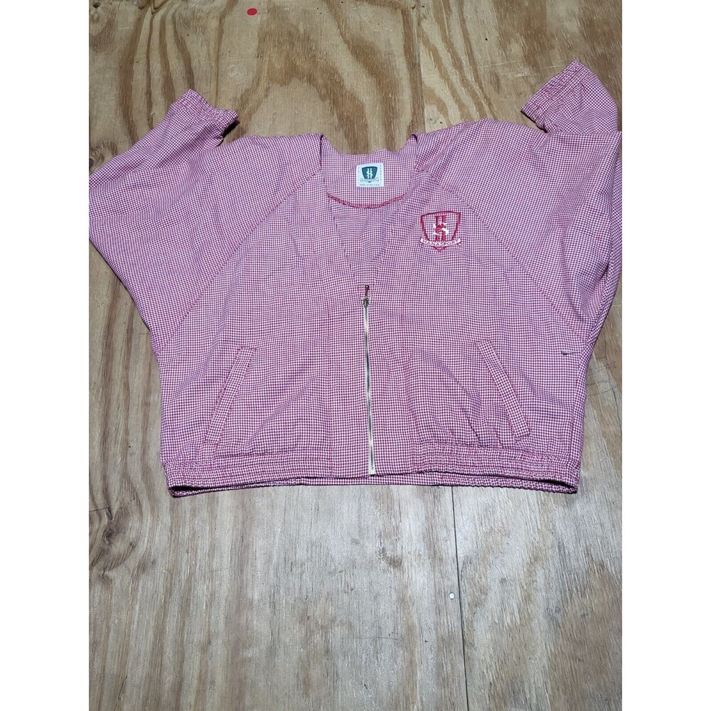 Vintage Hanasport Golf Tennis Jacket Top Made In USA Women M Zip @n2